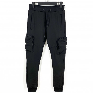 Pantaloni sport bărbați TMK negru it071222-21 5