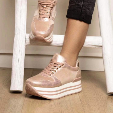 Pantofi sport de dama Martin Pescatore roz it100821-3 5