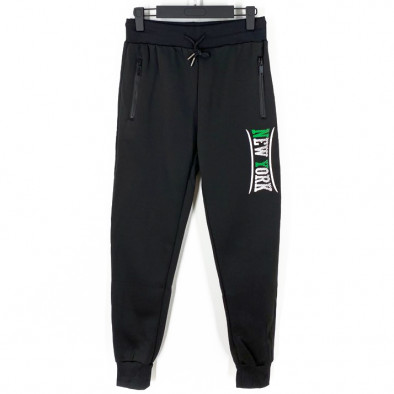 Pantaloni sport bărbați SMMA Style negru it071222-5 5