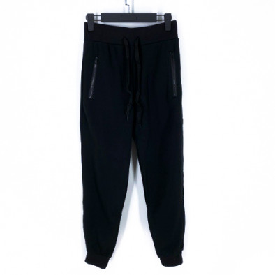 Pantaloni sport bărbați Moda Y&M negru it021221-19 4