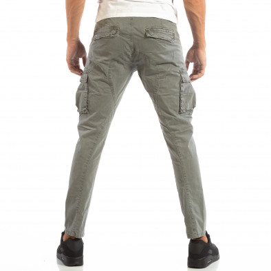 Pantaloni cargo gri pentru bărbați  it240818-2 4