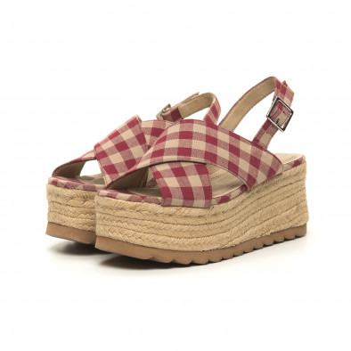 Sandale de dama Rustic style cu platformă it050619-91 3