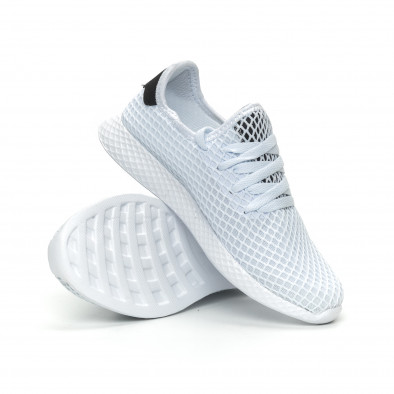 Pantofi sport albi ultra ușori Mesh pentru dama it150319-35 4