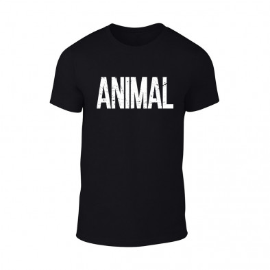 Tricou pentru barbati Animal negru, mărimea L TMNSPM068L 2