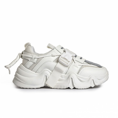 Pantofi sport de dama FM albe it280820-18 3