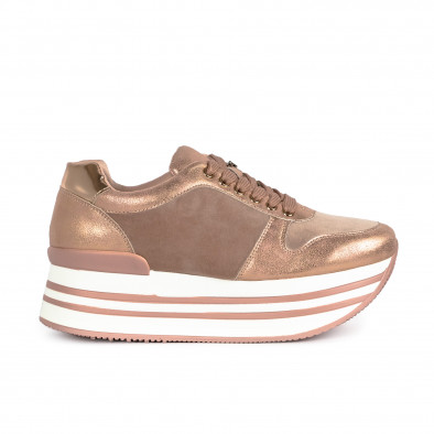 Pantofi sport de dama Martin Pescatore roz it100821-3 2