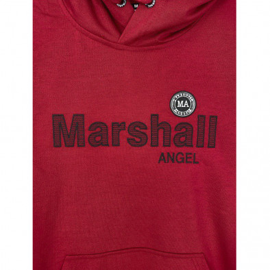 Hanorac bărbați Marshall roșu it190322-6 5