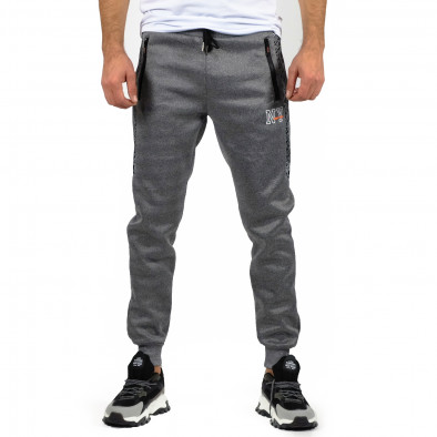 Pantaloni sport bărbați SMMA Style gri it071222-10 2