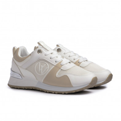 Pantofi sport de dama Lisa-w albe it110221-2 4