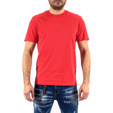 Tricou bărbați Breezy roșu tr250322-77 2