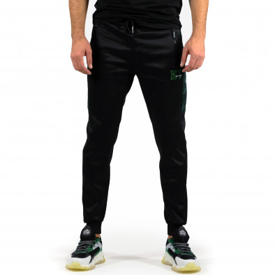 Pantaloni sport bărbați SMMA Style negru it071222-9 2