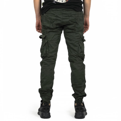 Pantaloni cargo bărbați Blackzi verzi tr191022-1 3