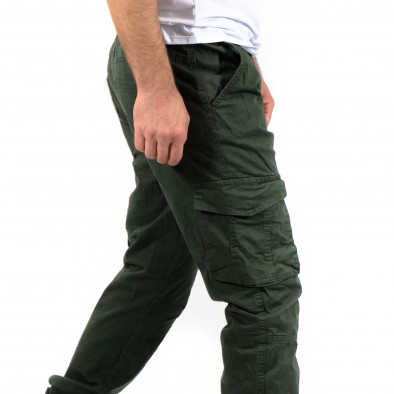 Pantaloni cargo bărbați Blackzi verzi tr071222-23 5
