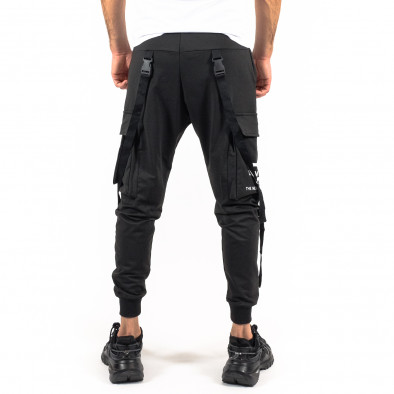 Pantaloni sport bărbați Adrexx negru gr180322-30 4