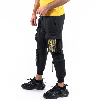 Pantaloni sport bărbați Adrexx negru gr180322-29 4