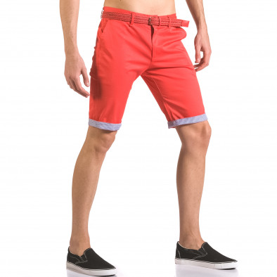 Pantaloni scurți bărbați Baci & Dolce roșii ca050416-55 4