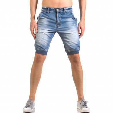 Blugi scurți bărbați Always Jeans albaștri ca050416-68 2