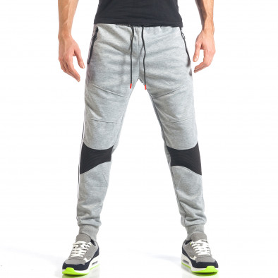 Pantaloni sport bărbați Flex Stey gri it290118-69 3