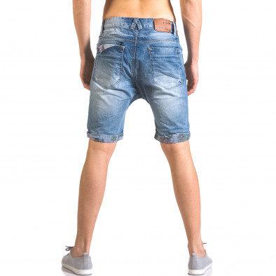 Blugi scurți bărbați Always Jeans albaștri ca050416-69 3