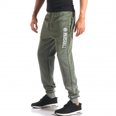 Pantaloni sport bărbați Marshall verde it160816-12 4
