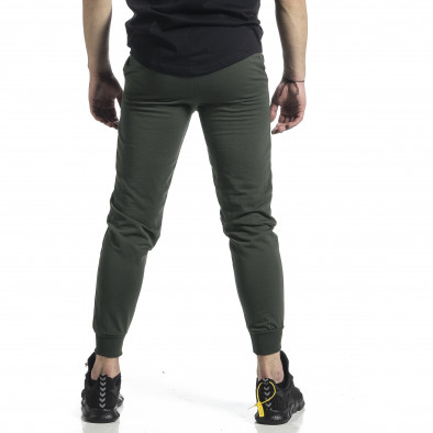 Pantaloni sport bărbați Soni Fashion verde it270221-20 3