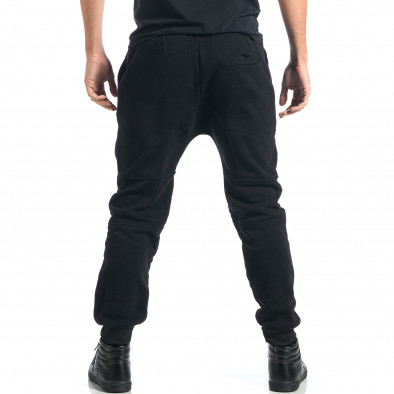 Pantaloni sport bărbați Realman negru it260917-10 3