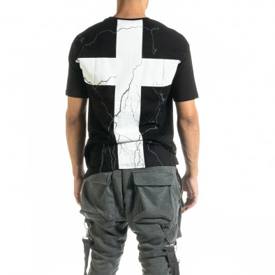 Tricou bărbați Black Island negru tr020920-22 3
