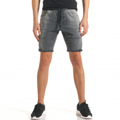 Pantaloni scurți bărbați Flex Style gri it140317-108 2
