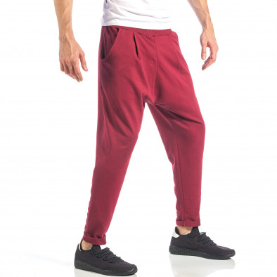 Pantaloni baggy pentru bărbați roșii it040518-32 4