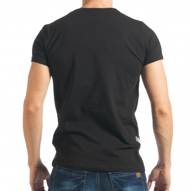 Tricou bărbați Lagos negru tsf020218-68 3