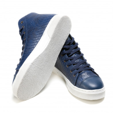 Pantofi sport bărbați Niadi albaștri it100915-6 4