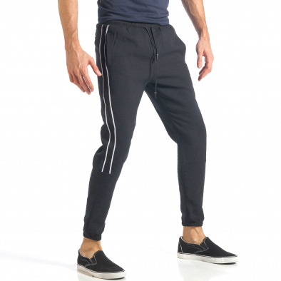 Pantaloni sport bărbați Giorgio Man negru it070218-10 2
