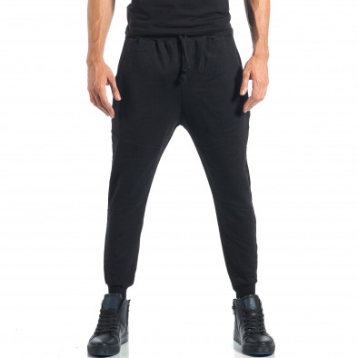 Pantaloni sport bărbați Italian Lab negru it260917-32 2