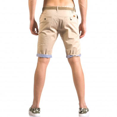 Pantaloni scurți bărbați Baci & Dolce bej ca050416-57 3