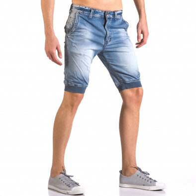 Blugi scurți bărbați Always Jeans albaștri ca050416-68 4