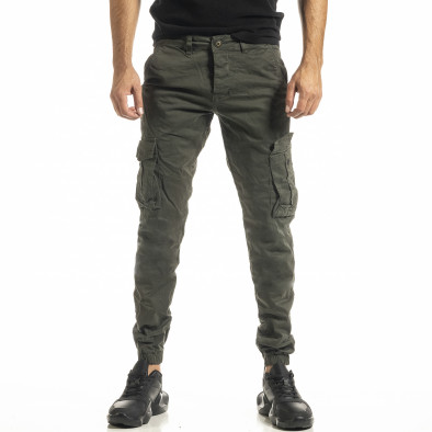Pantaloni cargo bărbați Blackzi verzi tr161220-19 2