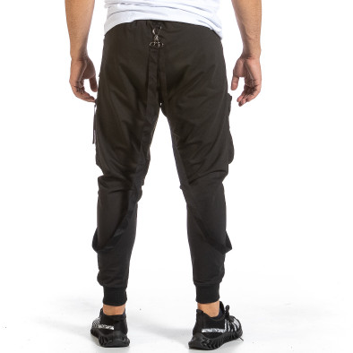 Pantaloni sport bărbați Adrexx negru it240621-37 3