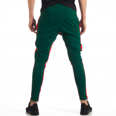 Pantaloni sport de bărbați în 3 culori cu fermoar la crac tsf180618-4 5