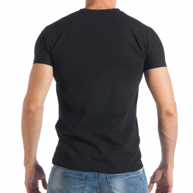 Tricou bărbați Frank Martin negru tsf290318-12 3