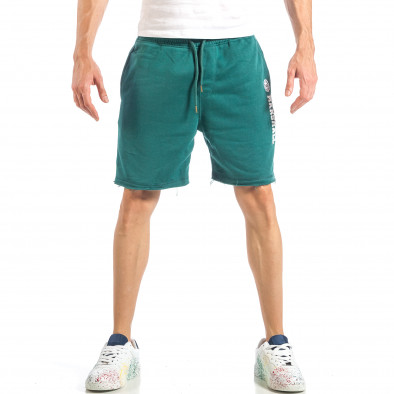 Pantaloni scurți pentru bărbați verzi MARSHALL it040518-36 2