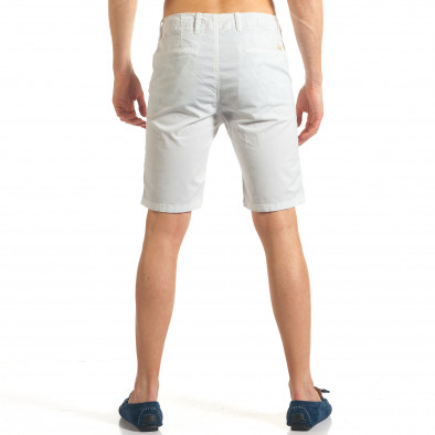 Pantaloni scurți bărbați Y-Chromosome albi it140317-147 3