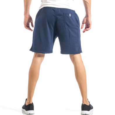 Pantaloni scurți pentru bărbați albaștri MARSHALL it040518-37 4