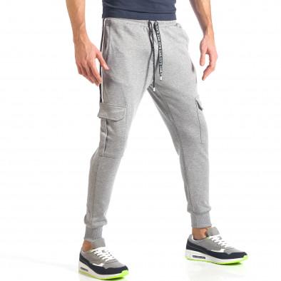 Pantaloni sport bărbați Giorgio Man gri it070218-2 3