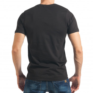 Tricou bărbați Delmaro negru tsf020218-36 3