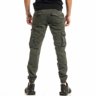 Pantaloni cargo bărbați Blackzi verzi tr300920-4 3