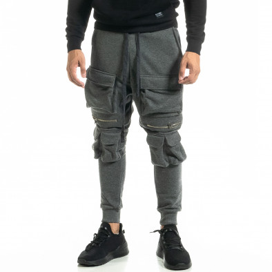 Pantaloni bărbați Black Island gri tr020920-3 3