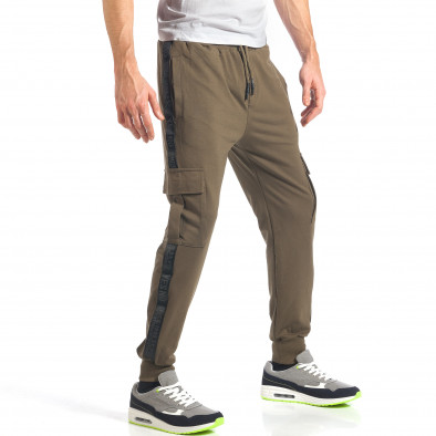Pantaloni sport bărbați X-Feel verde it290118-76 2