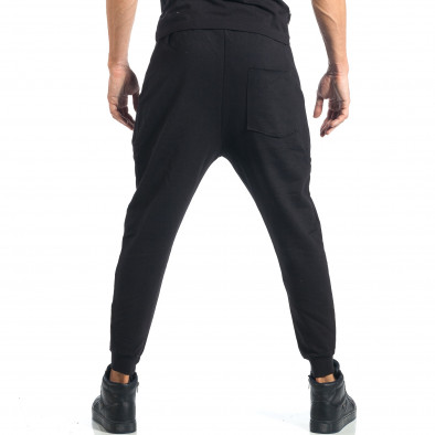 Pantaloni sport bărbați Italian Lab negru it260917-32 3