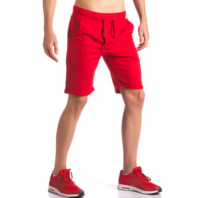 Pantaloni scurți bărbați New Men roșii it260416-26 4