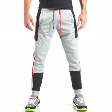 Pantaloni sport bărbați Flex Stey gri it290118-71 2